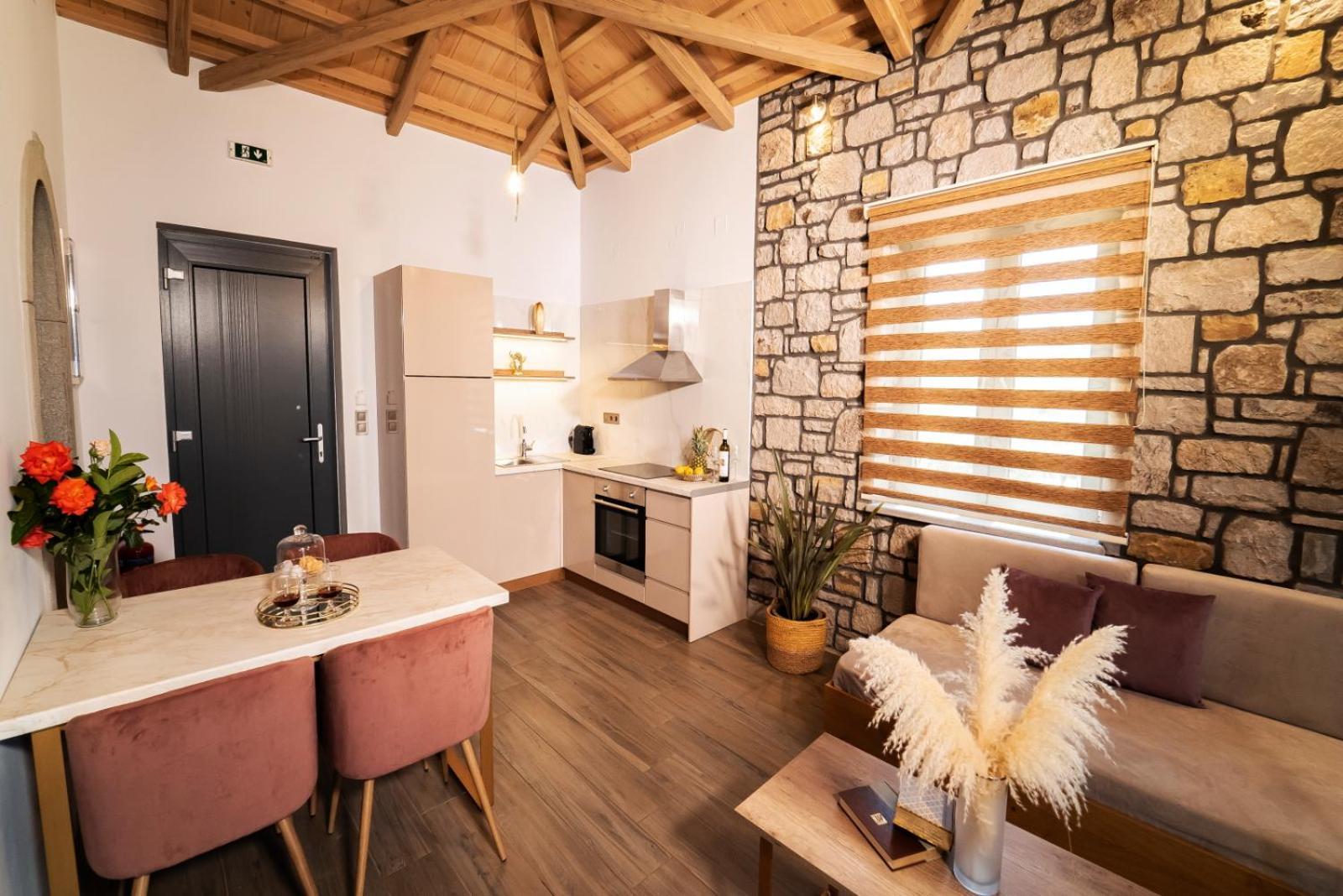 Lithoessa Luxury Apartments Agios Ioannis Kaspaka Exterior foto